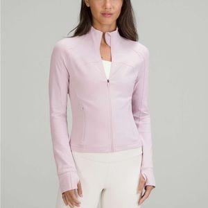 Lululemon Cropped Nulu Define Jacket Pink Peony